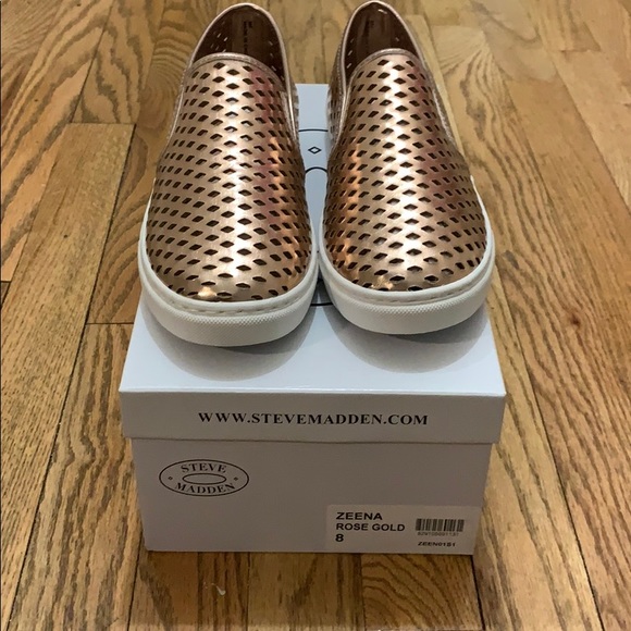 steve madden zeena rose gold